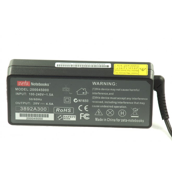 Ładowarka Zasilacz Zeta do Lenovo 20V 4.5A 90W USB