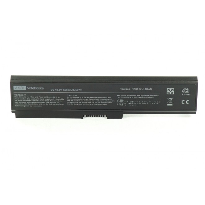 BATERIA Zeta do TOSHIBA L755 L755D L745 L750 PA3817U-1BRS